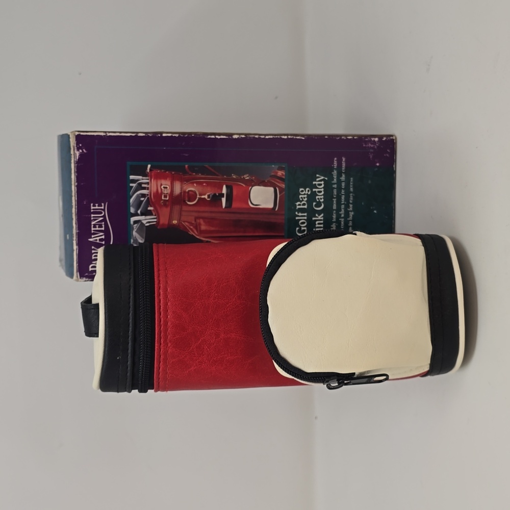 Vintage Park‎ Avenue golf bag drink holder caddy golfing cooler